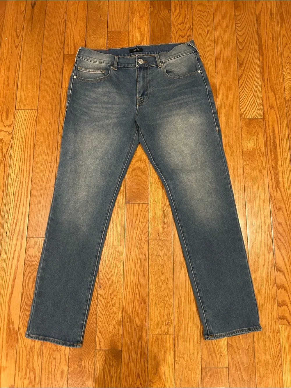 True Religion Geno Relaxed‎ Slim Jeans Men's 33 Blue Denim Wash Casual Pants Y2K